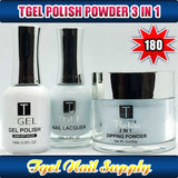 TGEL 3in1 Gel Polish + Nail Lacquer + Dipping Powder #180