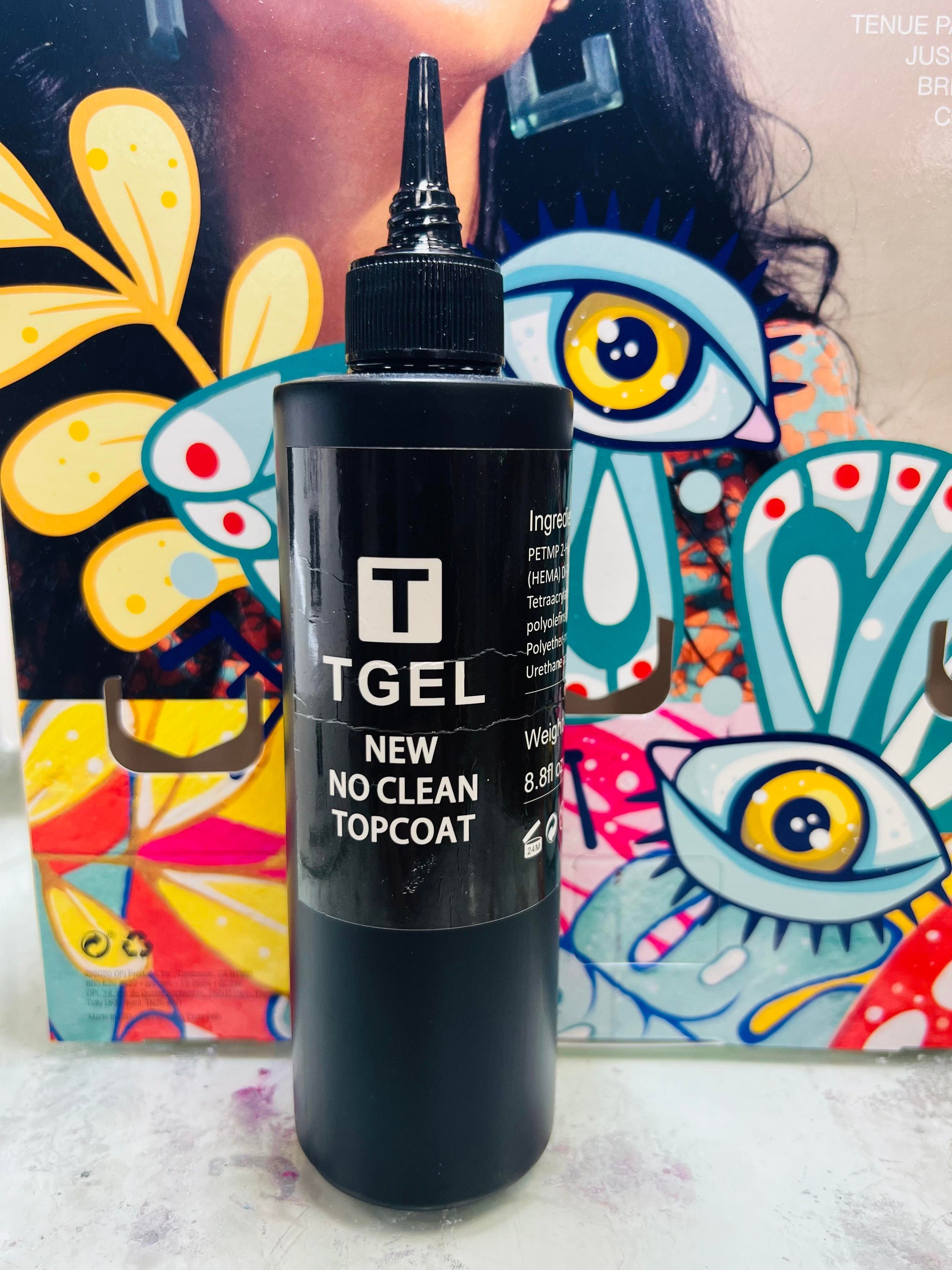 TGEL Base Coat And Top Coat NO CLEAN – Le's Discount Beauty Supply